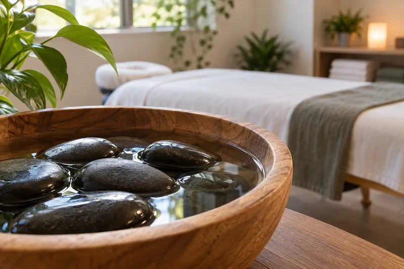 Illustrative photo: Hot Stone Massage